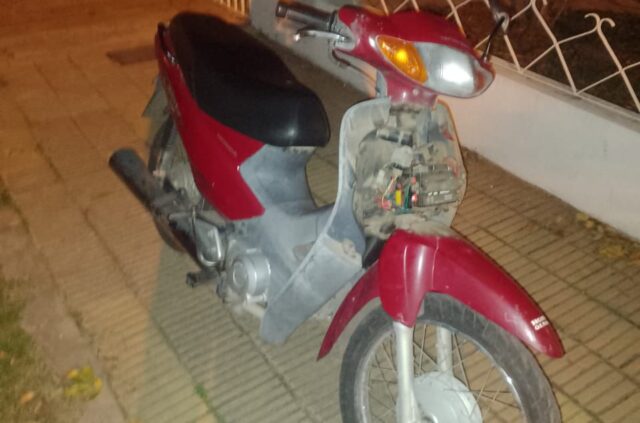 moto robada